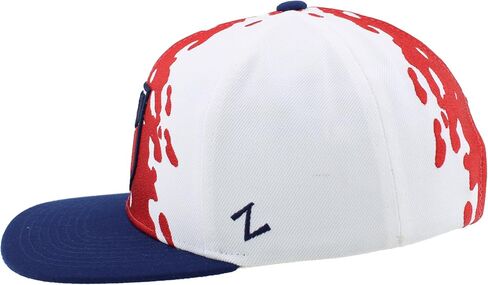 ZHATS U.S. Men's Soccer Officially Licensed USMNT Snapback Hat Flat Bill Retro Paintbrush Team Color in Kuwait