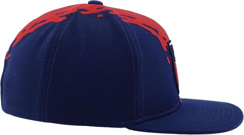 ZHATS U.S. Men's Soccer Officially Licensed USMNT Snapback Hat Flat Bill Retro Paintbrush Team Color in Kuwait