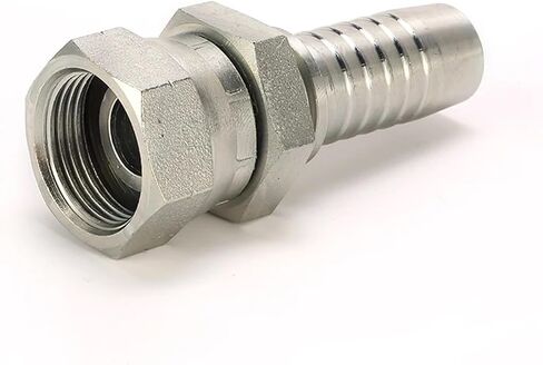 100 قطعة 22611D-08-08 BSPP أنثى 60 درجة مخروط مقعد مزدوج مسدس ارتفاع ضغط تركيبات نهاية خرطوم هيدروليكي in Kuwait