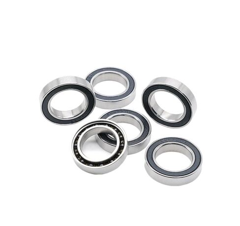 ثنائية المعدن ختم درع مايكرو الأخدود العميق تحمل 1 قطعة S6802RS 15x24x5 مللي متر ABEC-7 الفولاذ المقاوم للصدأ الهجين السيراميك in Kuwait