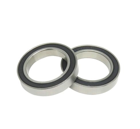 ثنائية المعدن ختم درع مايكرو الأخدود العميق تحمل 2 قطعة S6805C-2RS 25x37x7 مللي متر الفولاذ المقاوم للصدأ الهجين محامل السيراميك in Kuwait