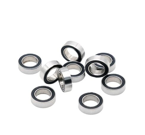 ثنائية المعدن ختم درع مايكرو الأخدود العميق تحمل 10 قطعة SMR106-2RS 6X10X3mm ABEC-7 مصغرة الكرات الأسود مختومة in Kuwait