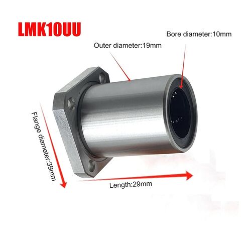 المحامل الخطية LMK10UU LMK10 حواجز توجيهية in Kuwait