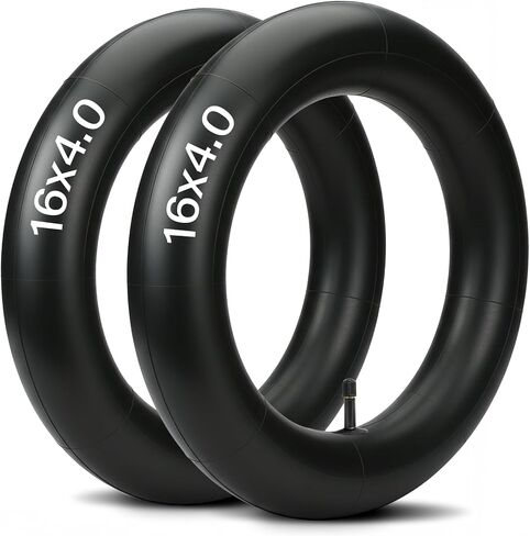 16x4.0, Inner Tube Set with Schrader Valve - Ideal for Mountain Bikes & E-Bikes with Fat Tires - Durable & Reliable 2 Pack in Kuwait