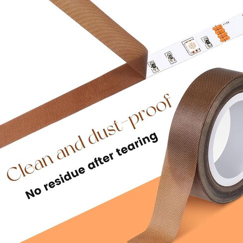 قطعتان من شريط إضاءة LED، 0.78 بوصة × 29.5 قدم | شريط ناشر للضوء، غطاء قناع خافت للضوء، ملصق حجب الإضاءة لتنعيم الضوء، in Kuwait