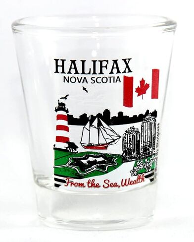Halifax Nova Scotia Canada Great Canadian Cities Collection Shot Glass in Kuwait