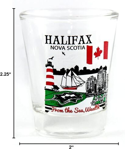Halifax Nova Scotia Canada Great Canadian Cities Collection Shot Glass in Kuwait
