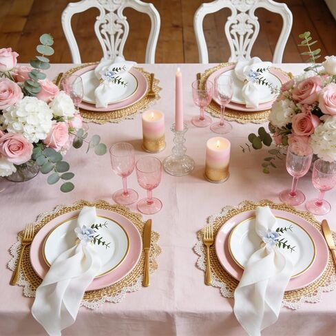 Handmade Floral Napkin Rings, Hydrangea & Eucalyptus Leaf Spring Decoration for Wedding, Easter, Party and Everyday Table Setting in Kuwait