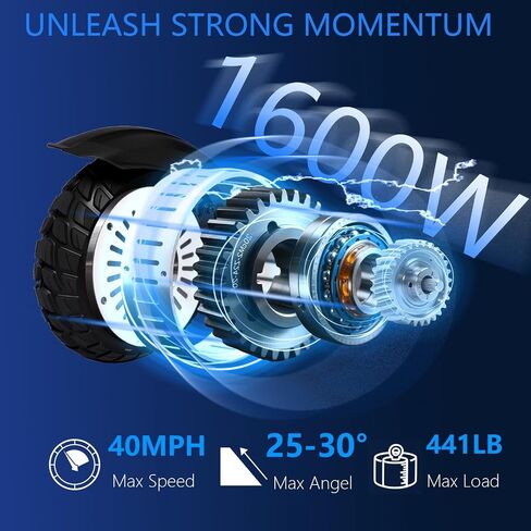 K11 1600W/1200W Electric Scooter for Adults, 40 MPH Top Speed, 37Miles Range, 11" Off-Road Tires, Dual Disc Brake, Spring Suspension, Foldable E-Scooter with Dual Suspension in Kuwait