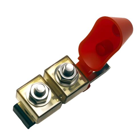 400A 58V 5/16"(M8) Dual Stud Terminal Mount Fuse Block, 400A Marine Rated Battery Fuse (MRBF) Waterproof for Boat Truck RV Construction Vehicles in Kuwait