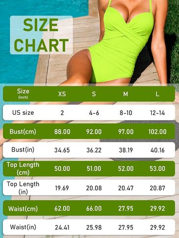 Women's One Piece Swimsuit, Tummy Control Spaghetti Straps Bathing with V Neck, Push Up Padded Bow Back Tie Swimwear in Kuwait