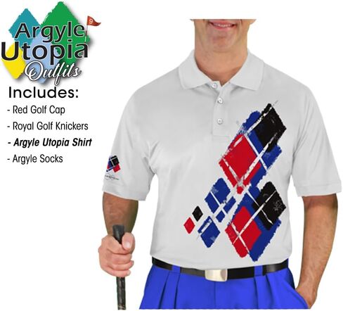 Argyle Utopia - Mens Complete Golf Outfit 5A-5Z in Kuwait