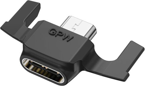محول USB-C متوافق مع ماوس الألعاب اللاسلكي Logitech G502، محول Micro USB إلى Type-C | ملاءمة خاصة بالطراز | دعم الشحن ومزامنة البيانات | 3-التثبيت الثاني | 10K+ متانة in Kuwait