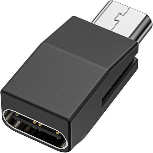 محول USB-C متوافق مع ماوس الألعاب اللاسلكي Logitech G502، محول Micro USB إلى Type-C | ملاءمة خاصة بالطراز | دعم الشحن ومزامنة البيانات | 3-التثبيت الثاني | 10K+ متانة in Kuwait