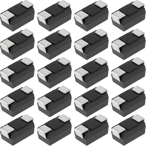 SING F LTD 100 قطعة SMD SMAJ5.0A TVS الثنائيات قناة أحادية الاتجاه 400 وات 5 فولت لأجهزة إلكترونيات السيارات in Kuwait