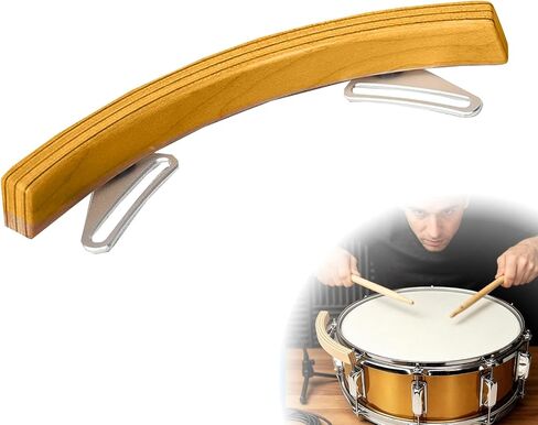 Percussion Wood Block, Snare Drum Rimshots Block with 13-14 inch Snare Drum Portable & Easy to Use, Suitable for Concert Show Live Performance in Kuwait