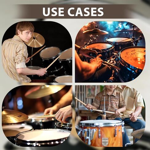 Percussion Wood Block, Snare Drum Rimshots Block with 13-14 inch Snare Drum Portable & Easy to Use, Suitable for Concert Show Live Performance in Kuwait