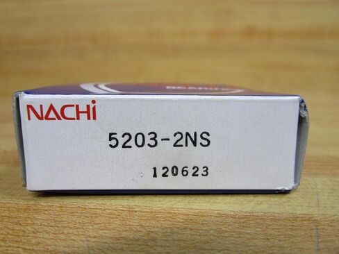 NACHI 5203-2NS Double Row Angular Contact Ball Bearing | 17x40x17.5 mm | Sealed & High Precision in Kuwait