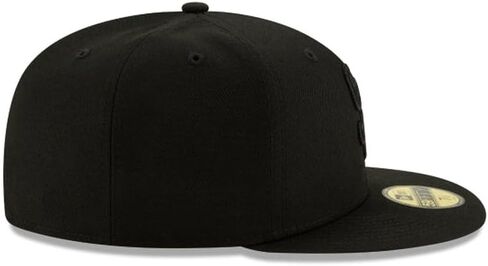 عصر جديد MLB 59FIFTY سان دييغو بادريس أسود على مجموعة أصلية سوداء جاهزة على قبعة بيسبول ميدانية in Kuwait