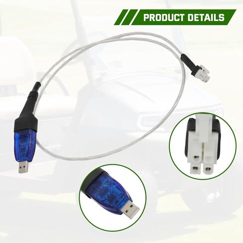 كابل برمجة USB 3.5 بوصة لعربة الجولف Evolution EV Classic D3 D5 2022-2025 in Kuwait