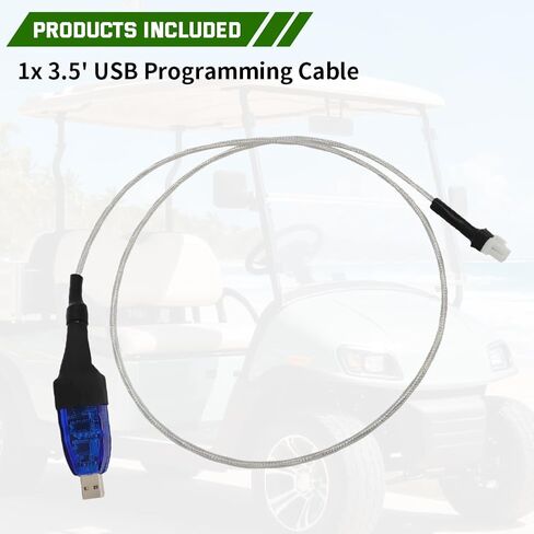 كابل برمجة USB 3.5 بوصة لعربة الجولف Evolution EV Classic D3 D5 2022-2025 in Kuwait