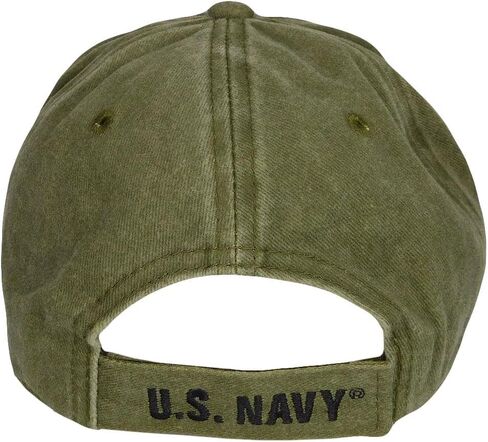 United States Navy Retired Olive Green Adjustable Embroidered Hat Cap CAP522BG - Officially Licensed in Kuwait