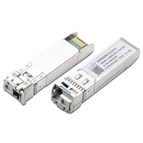 الصف الصناعي 10G ألياف أحادية 10KM / 20KM / 40KM / 60KM 10G SFP + وحدة ألياف أحادية الوضع (60 كم) in Kuwait