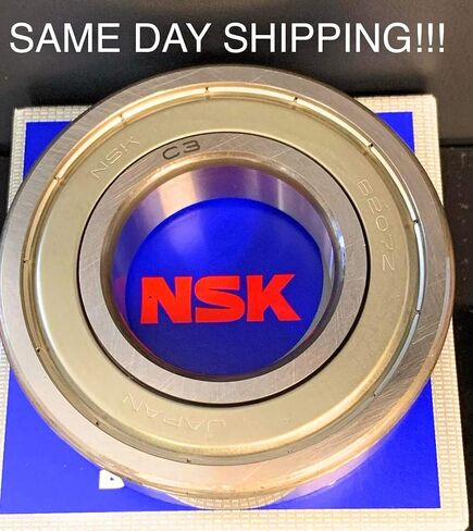 جديد NSK 6207 ZZ محمل معدني مختوم 6207ZZ 35x72x17 ملم شحن في نفس اليوم!!! in Kuwait