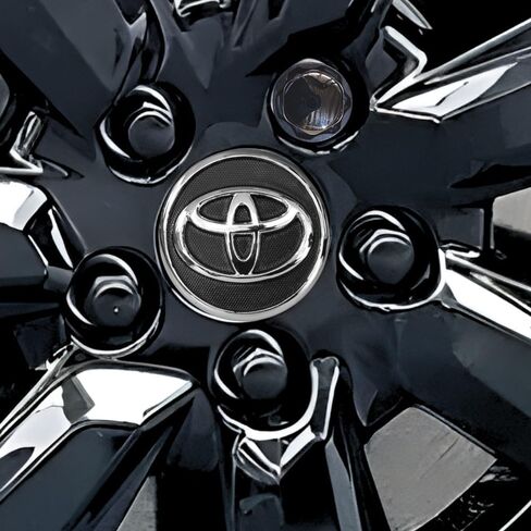 مجموعة أقفال العجلات Farad GalaxyLock AG6AF/MX باللون الأسود مناسبة لسيارة Toyota Tundra 2022، 2023، 2024، 2025، 2026 (حجم الخيط M14 X 1.5) - مجموعة من 4 صواميل العروة + 1 مفتاح in Kuwait