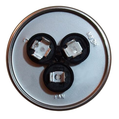 الولايات المتحدة الأمريكية 45/5 MFD 440/370V مكثف مزدوج دائري # 14288 in Kuwait