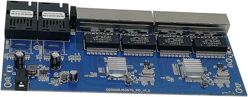 جيجابت إيثرنت عكس POE 8RJ45 2SC محول الوسائط الليفية in Kuwait