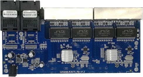 جيجابت إيثرنت عكس POE 8RJ45 2SC محول الوسائط الليفية in Kuwait