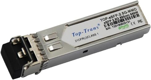 الوحدة البصرية TOP-eSFP-2.5G-MMD 155M/1000M/2488 M 500M متوافقة تمامًا in Kuwait