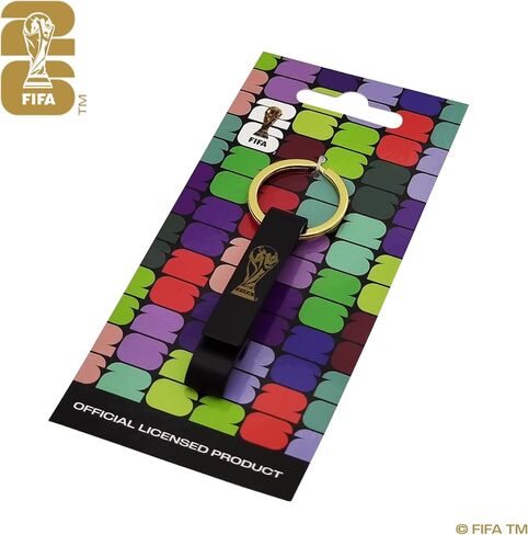 Official FIFA World Cup 2026 Edition - 2.5 Inch Black Bottle Opener Keychain - Collector’s Edition Item- Premium Weighted Aluminium Alloy- Perfect for Backpacks, Gym Bags, Keys in Saudi Arabia