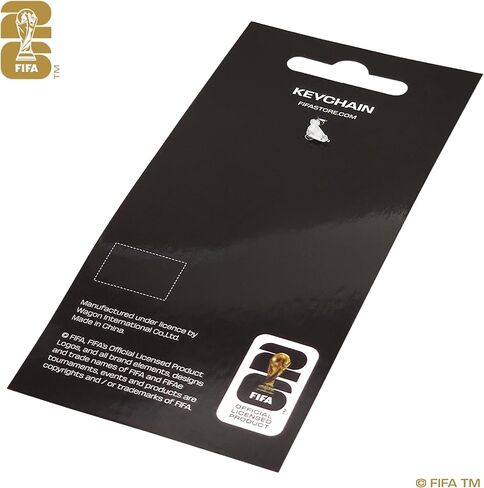 Official FIFA World Cup 2026 Edition - 2.5 Inch Black Bottle Opener Keychain - Collector’s Edition Item- Premium Weighted Aluminium Alloy- Perfect for Backpacks, Gym Bags, Keys in Saudi Arabia