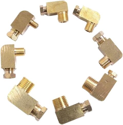 M4 M5 M6 M8 M10 متري 1/8 "1/4" BSPP ذكر x Fit أنبوب O.D 4/6/8/10 مللي متر تجهيزات أنابيب الكوع علبة تصفية الماكينة ، M10X1 ، أنبوب مناسب O.D 6 مللي متر in Kuwait