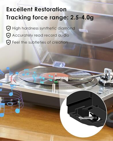 ATN3600LE Replacement Stylus Fit for AT-LP60X Series AT-LP60 Series AT-LP2D Series AT-PL300 Series AT-SB727 AT-SB2022 AT-LPGO-BT AT-PL50 Stylus Cartridge in Saudi Arabia