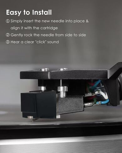 ATN3600LE Replacement Stylus Fit for AT-LP60X Series AT-LP60 Series AT-LP2D Series AT-PL300 Series AT-SB727 AT-SB2022 AT-LPGO-BT AT-PL50 Stylus Cartridge in Saudi Arabia