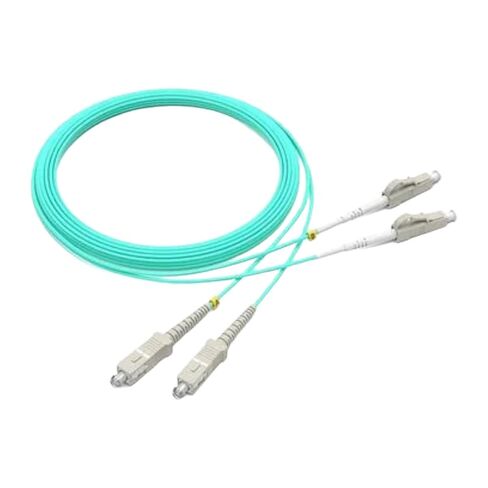 10 جذر LC-SC متعدد الأوضاع مزدوج SC-UPC LC UPC وصلة توصيل من الألياف (10 قطع 2 متر OM3) in Kuwait