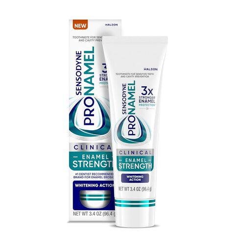 Sensodyne Pronamel Clinical Enamel Strengthening Toothpaste, Whitening Action, 3.4 oz in Kuwait