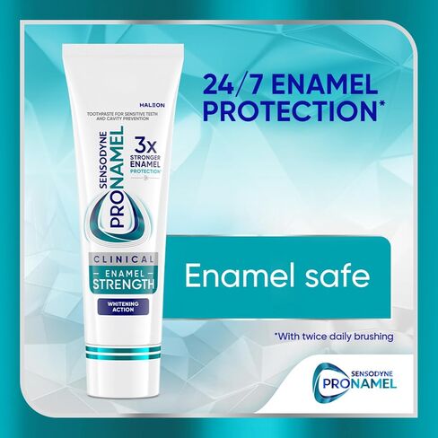 Sensodyne Pronamel Clinical Enamel Strengthening Toothpaste, Whitening Action, 3.4 oz in Kuwait