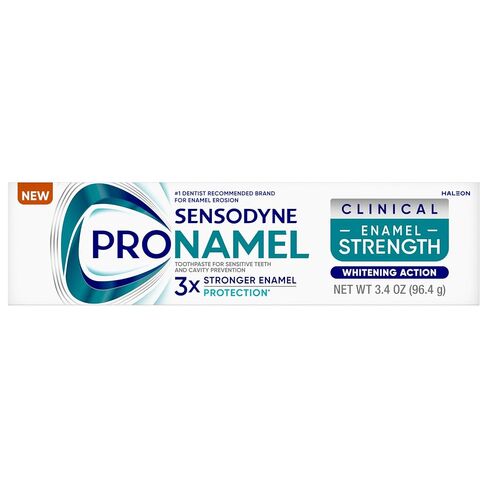 Sensodyne Pronamel Clinical Enamel Strengthening Toothpaste, Whitening Action, 3.4 oz in Kuwait