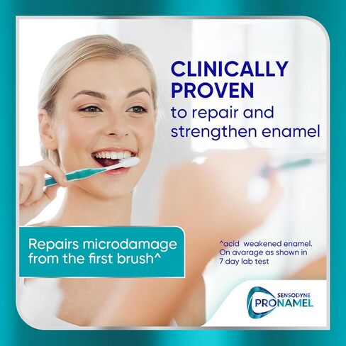 Sensodyne Pronamel Clinical Enamel Strengthening Toothpaste, Whitening Action, 3.4 oz in Kuwait