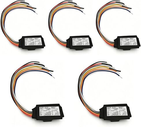 5 عبوات من ملحقات وحدة ترحيل الدخان المتداخلة SM120X لأجهزة إنذار الأطفال، متوافقة مع أجهزة إنذار الحريق Ki-dde Kn-cosm-iba، وتدعم الأجراس وصفارات الإنذار والإضاءة وملحقات التوصيل البيني للتركيب بنفسك in Kuwait