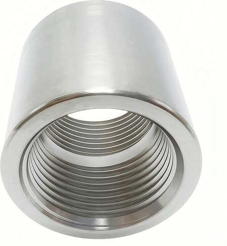 Stainless Steel Coupling High Pressure Heavy Duty 1/4" NPT Female x 1/4" NPT Female Coupler Forged Pipe Fitting, Class 3000 (Pack of 2) in Kuwait