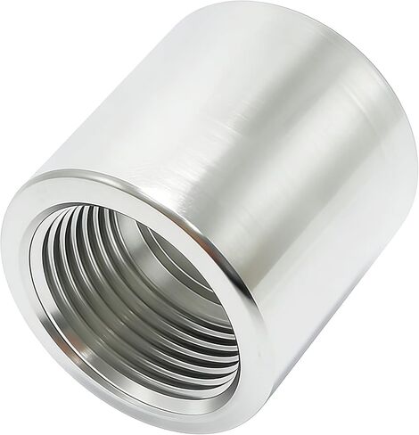 Stainless Steel Coupling High Pressure Heavy Duty 1/4" NPT Female x 1/4" NPT Female Coupler Forged Pipe Fitting, Class 3000 (Pack of 2) in Kuwait