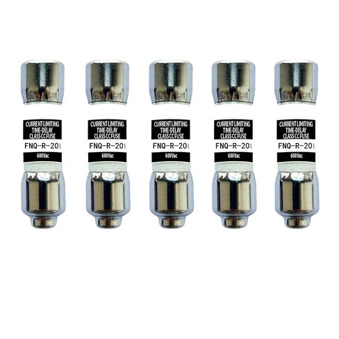 FNQ-R-2A Class CC Current Limiting Fuse FNQ-R-2 FNQ-R-2A FNQ-R 2A 600Vac Time Delay Fuse Pack of 5 in Kuwait
