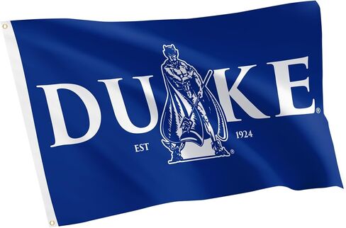 Desert Cactus Duke University Flag - 3 x 5 Feet DU Duke Blue Devils Banner, Indoor/Outdoor Durable Fabric, 100% Polyester Design(G3) in Kuwait