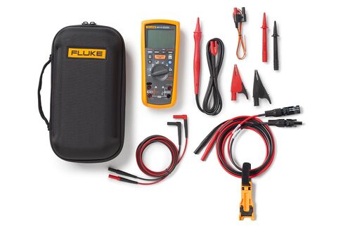 Fluke Solar Tools Kit with 1587 FC Insulation Multimeter and TLPV1 Test Leads in Kuwait