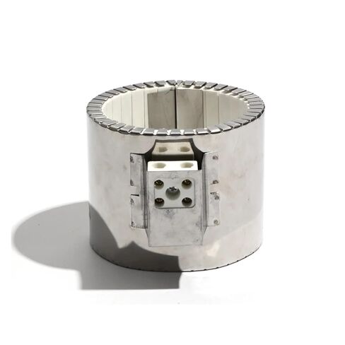 Ceramic Band Heater 1700W/1800W/2300W 110V/220V/380V 100mm Diameter 110~150mm Height Stainless Steel Heating Element(110V,1700W 100x110mm DxH) in Kuwait